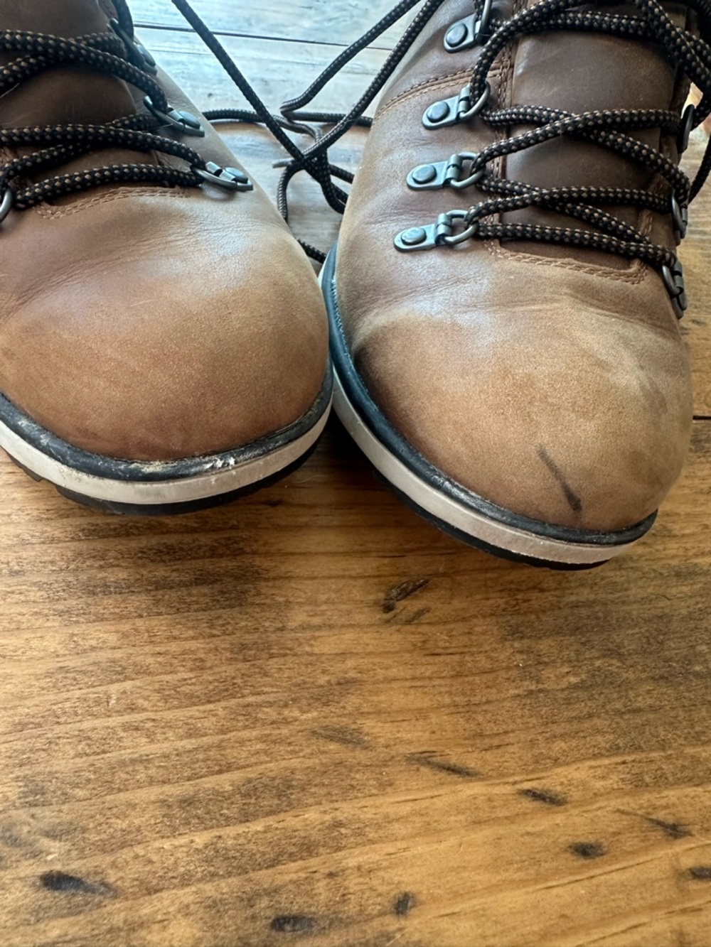 Forsake Men's Brown Leather Lace-Up Davos High Boot Size 8.5 - Picture 6 of 10